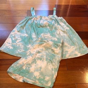 Girls PJ Set with tank top and shorts